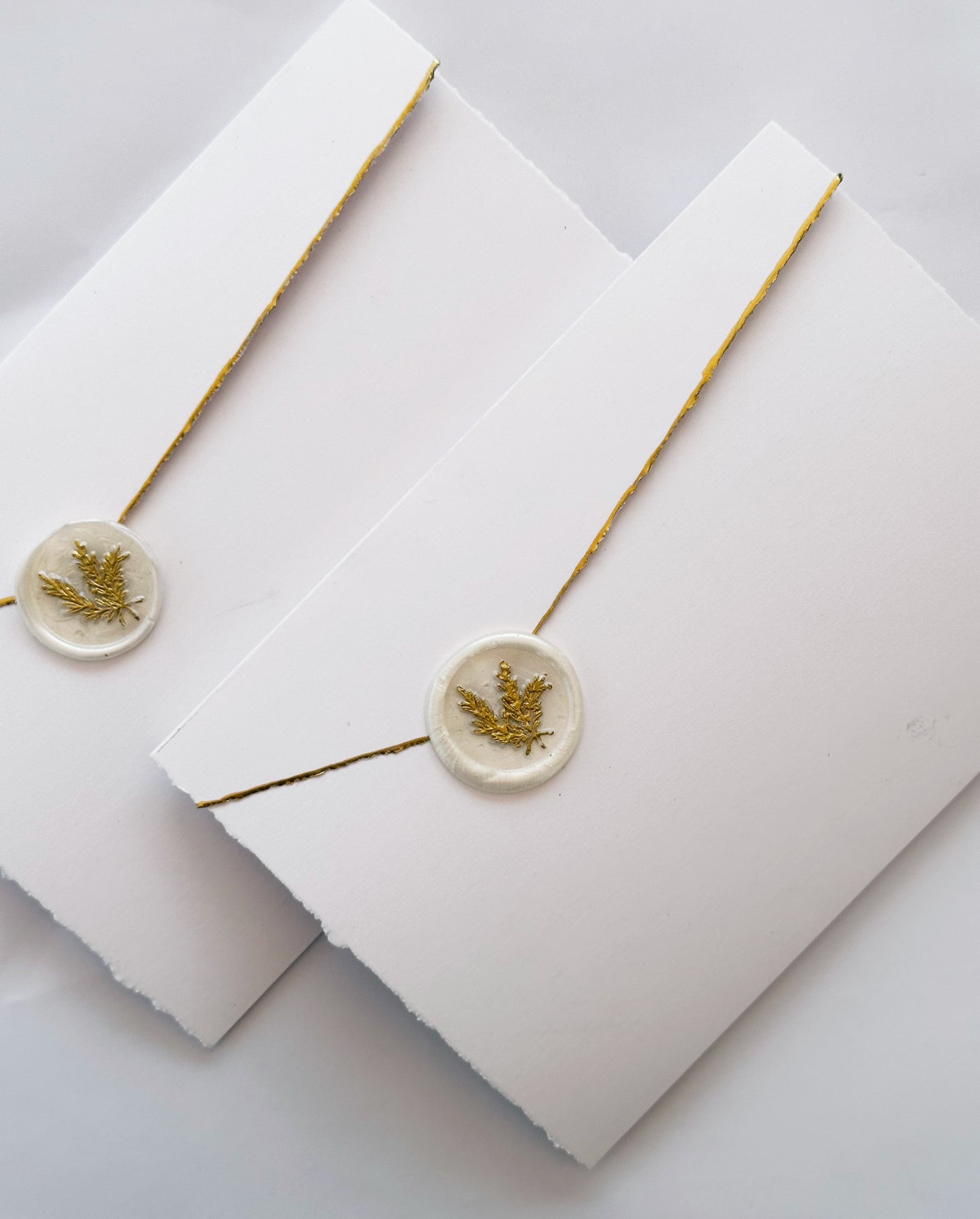 White and Gold Wedding Invitation, Minimalist Wedding Invites