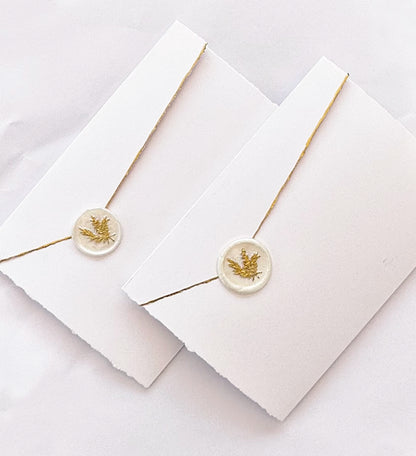 White and Gold Wedding Invitation, Minimalist Wedding Invites